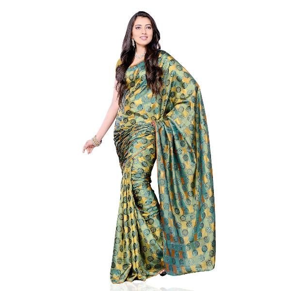 Satin Silk Saree 01