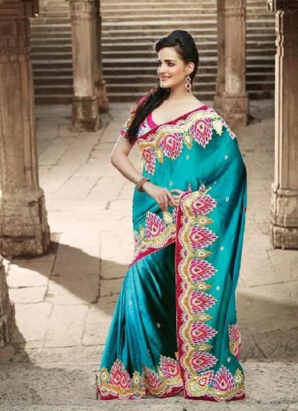 Satin Silk Saree 03