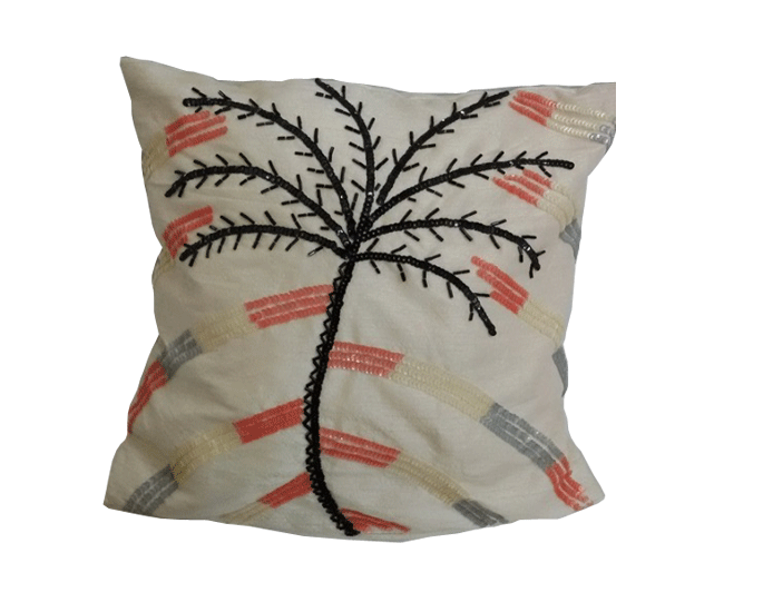 CC24 Beaded Cushion Cover