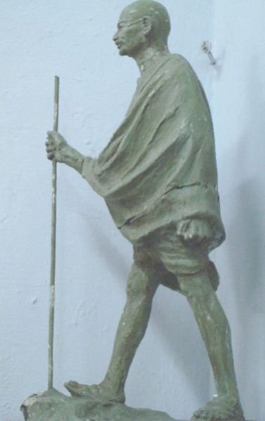 Gandhi in Fibre Glass