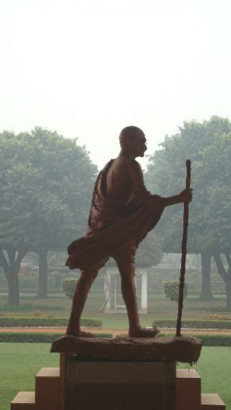Gandhiji in Modern School