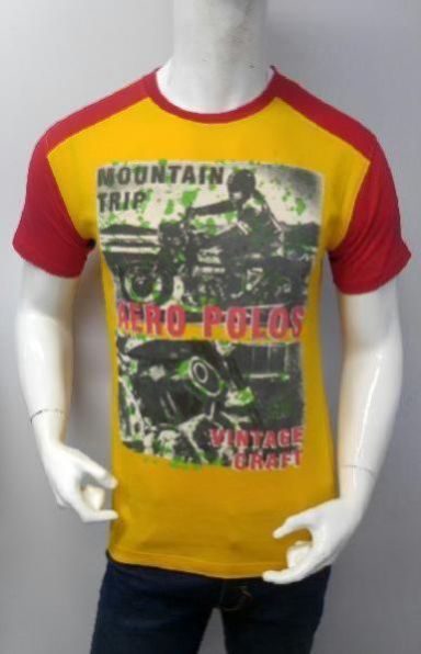 Mens Half Sleeve Round Neck T-Shirt 13