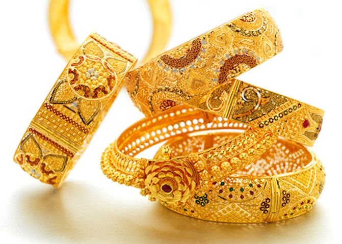 Gold Bangles 03