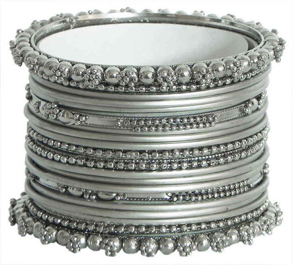 Silver Bangles 02