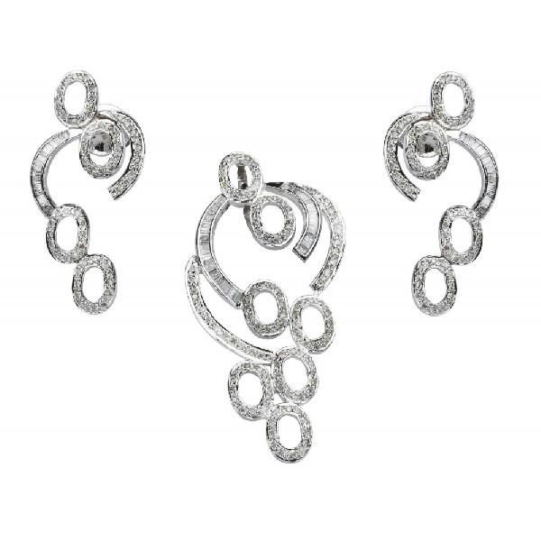 Silver Pendant Set  03