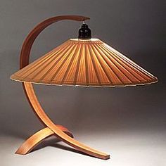 Wood Table Lamp 01