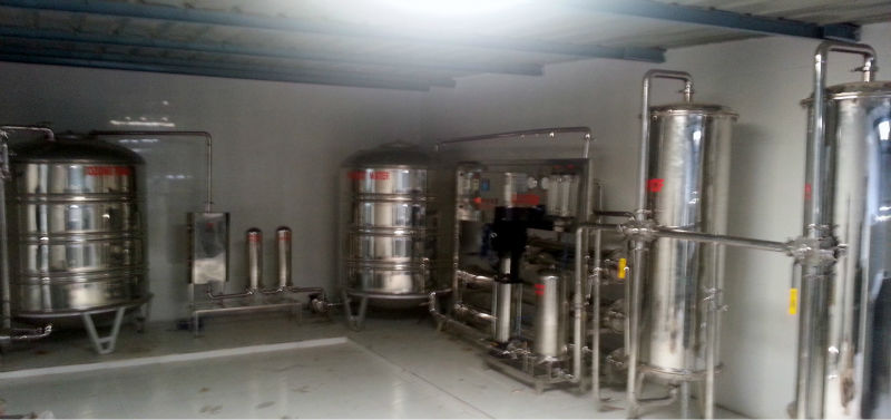 3000-LPH SS RO Plant