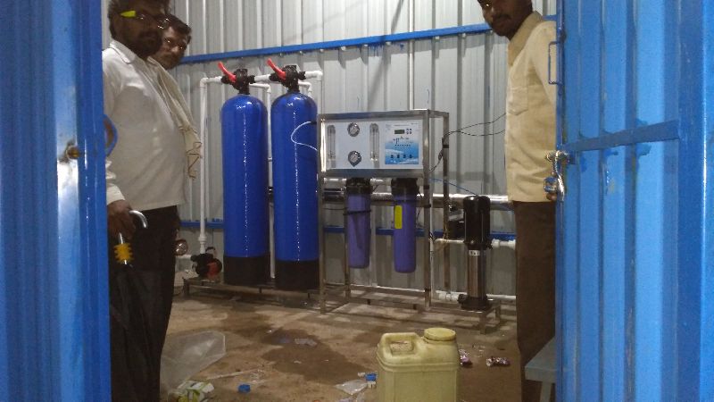 500 LPH Semiauto RO Plant