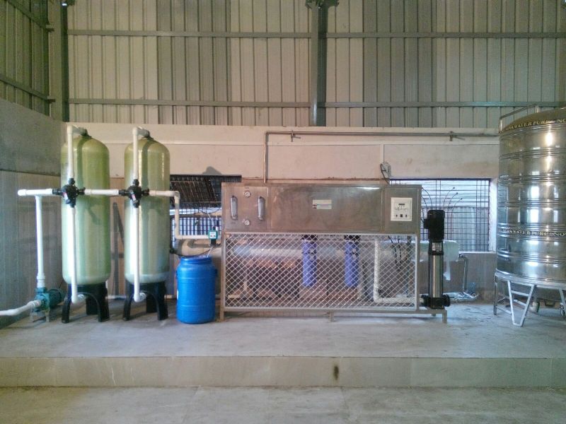 Stainless Steel & FRP RO Plant 01