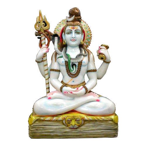 Marble Shiva Statue 01
