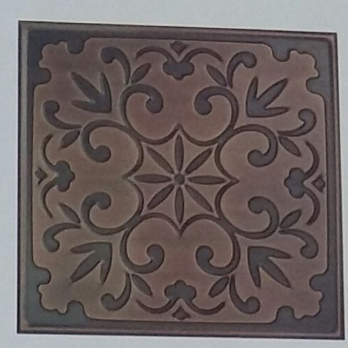 1815 Decorative Copper Wall Panel