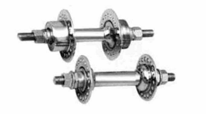 Thin Barrel BMX Type Bicycle Hub