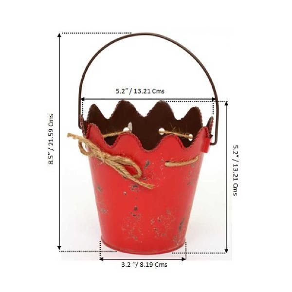 Rope Bucket Planter 02
