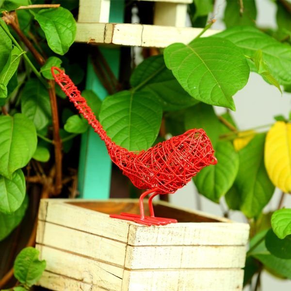Wire Bird Sculpture 02