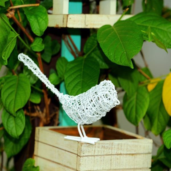 Wire Bird Sculpture 04