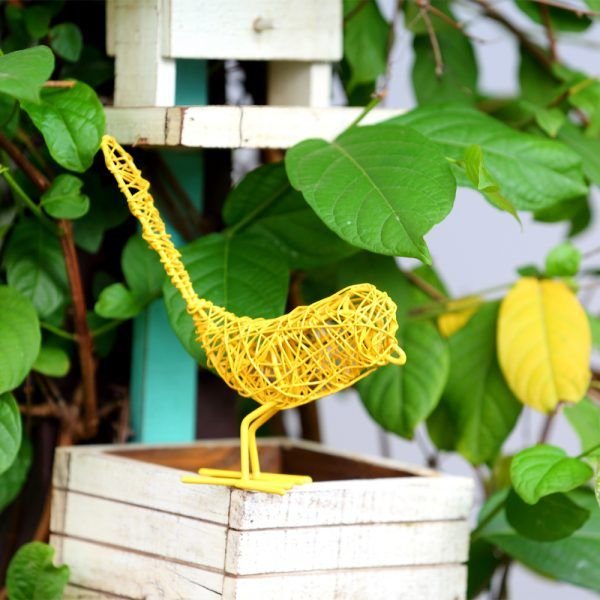 Wire Bird Sculpture 05