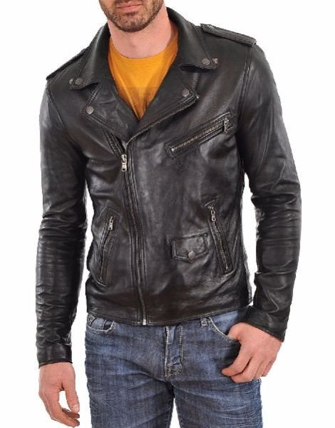 Mens Leather Jacket 35