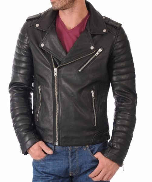 Mens Leather Jacket 36