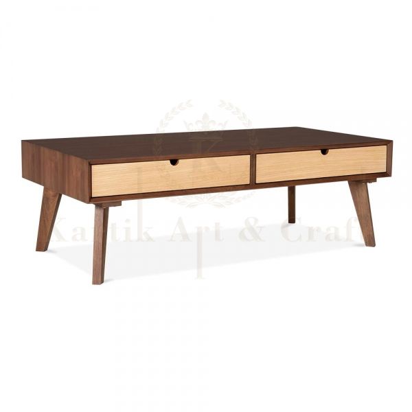 Wooden Rectangle Coffee Table 05