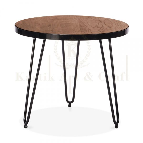 Wooden Round Coffee Table 04