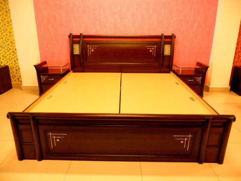 RDB-206 Designer Sofa Cum Bed with side table