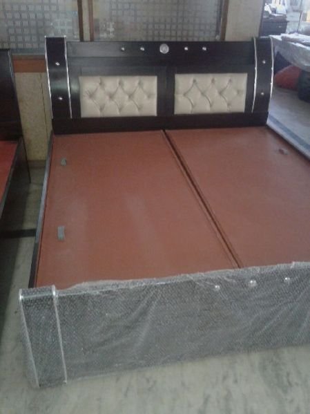 RDB-232 Wooden Bed With Side Table