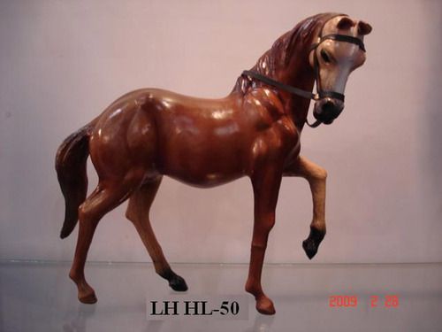 LH HL-50 Leather Handicraft Horse Statue