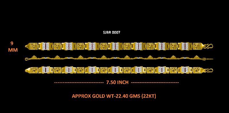 Mens Bracelet (SJBR 0007)