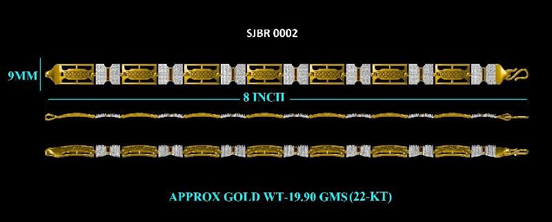 Mens Bracelet (SJBR0002)