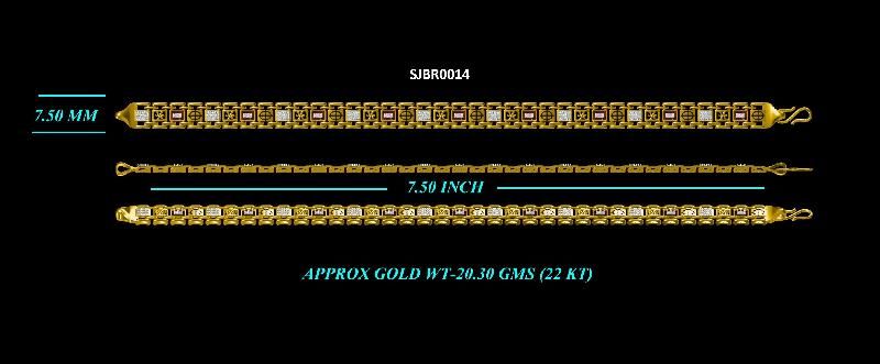 Mens Bracelet (SJBR0014)