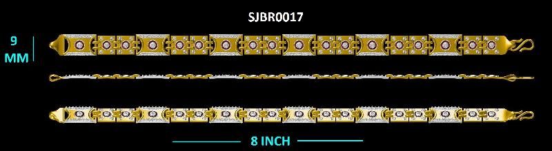 Mens Bracelet (SJBR0017)