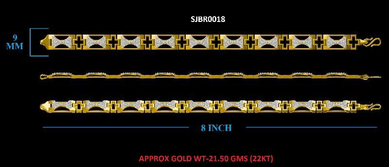 Mens Bracelet (SJBR0018)