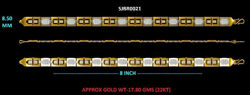 Mens Bracelet (SJBR0021)