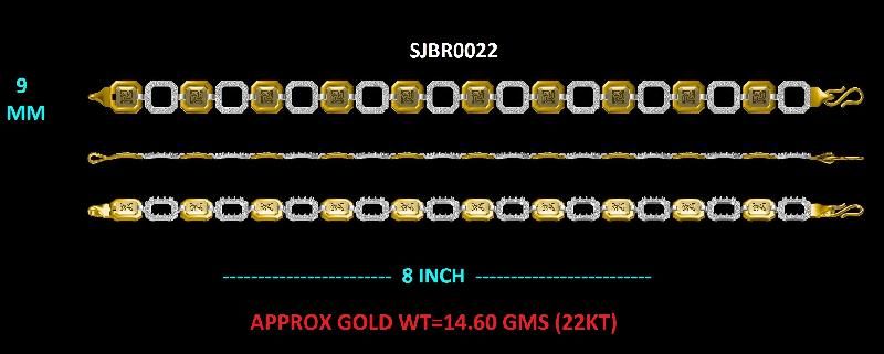 Mens Bracelet (SJBR0022)