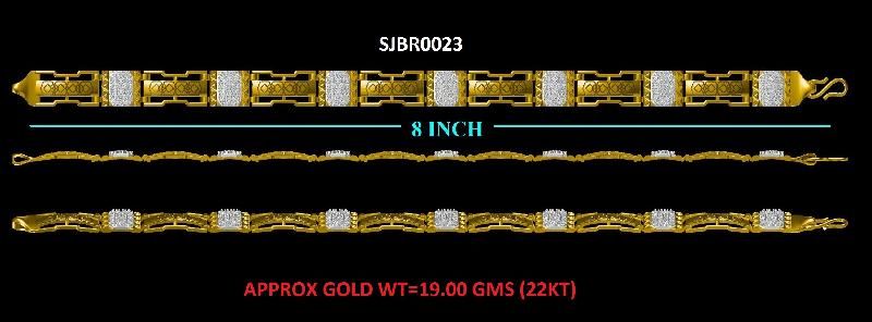 Mens Bracelet (SJBR0023)