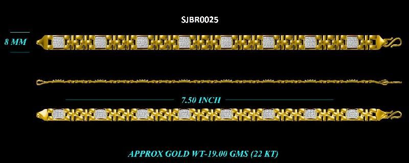 Mens Bracelet (SJBR0025)