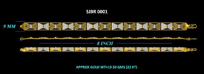 Mens Bracelets (SJBR0001)