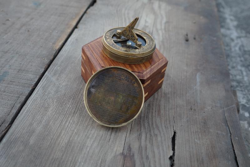 Brass Compass 2.5 inch 04