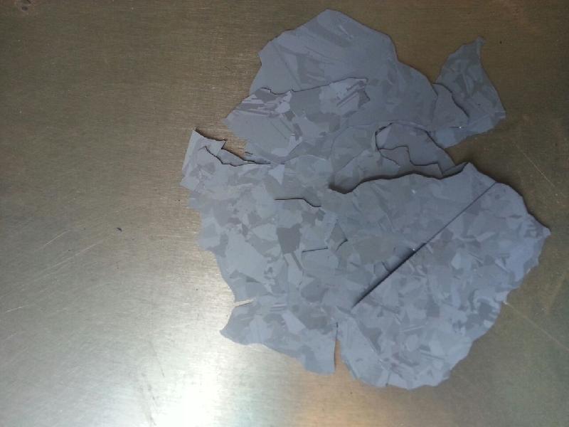 Broken Solar Wafer 01