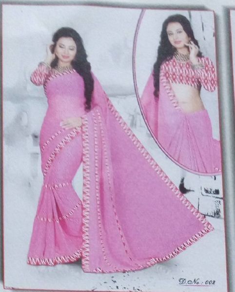 Georgette Saree (D. No. 002)