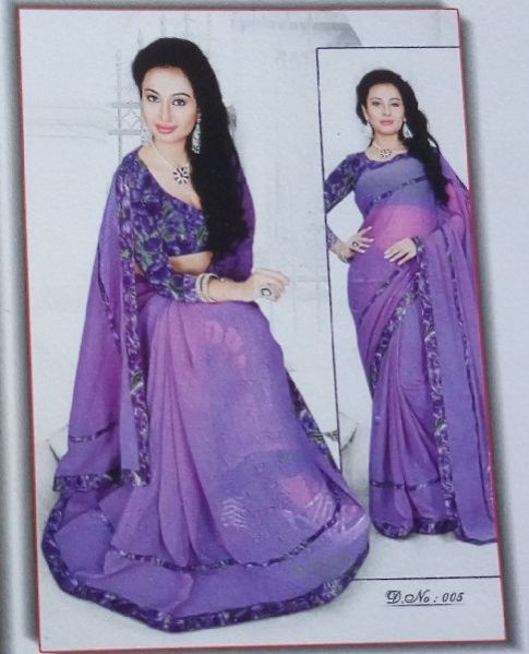 Georgette Saree (D. No. 005)