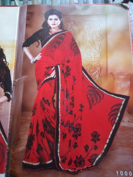 Georgette Saree (D. No. 10000)
