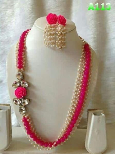 Pearl Necklace Set (A113)