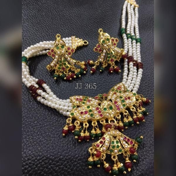 Pearl Necklace Set (JJ-365)