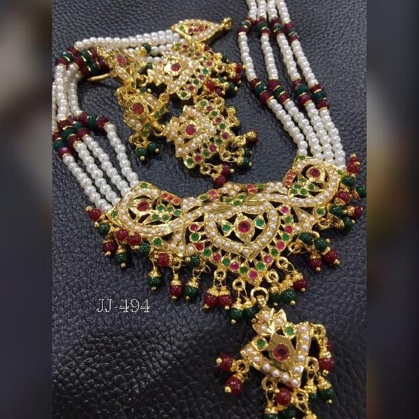Pearl Necklace Set (JJ-494)