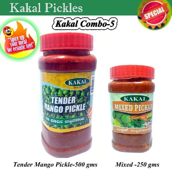 Kakal Combo - 5 (Tender Mango-500 gms and Mixed-250 gms)
