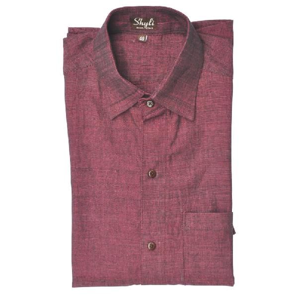 Shyli Mens Shirt - Maroon