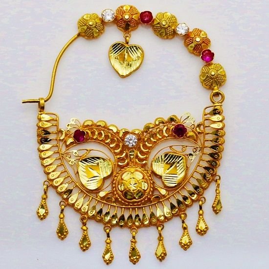 Gold Nose Ring 01