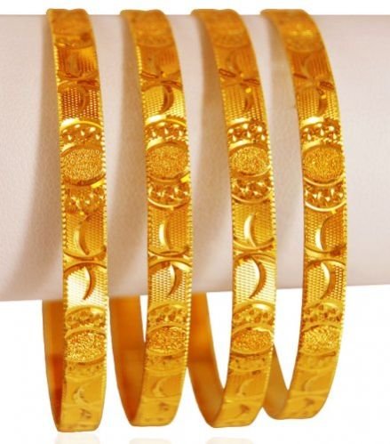 Gold Bangles 01