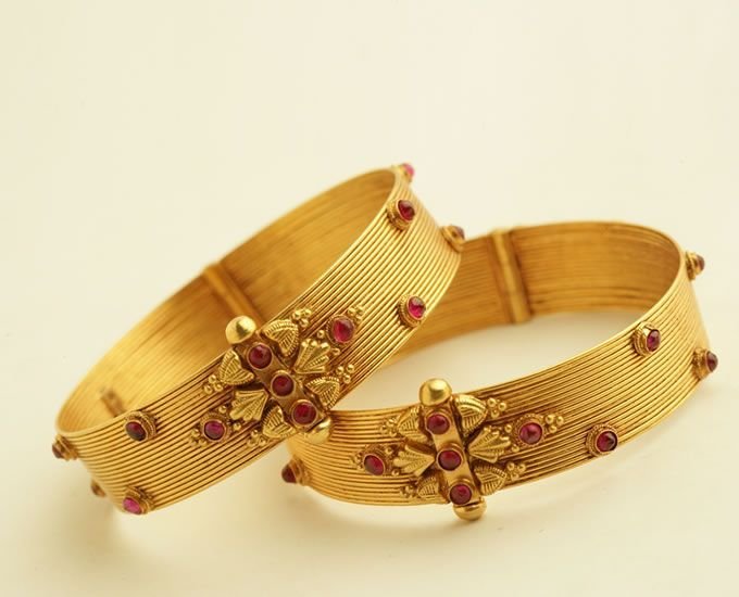 Gold Bangles 03